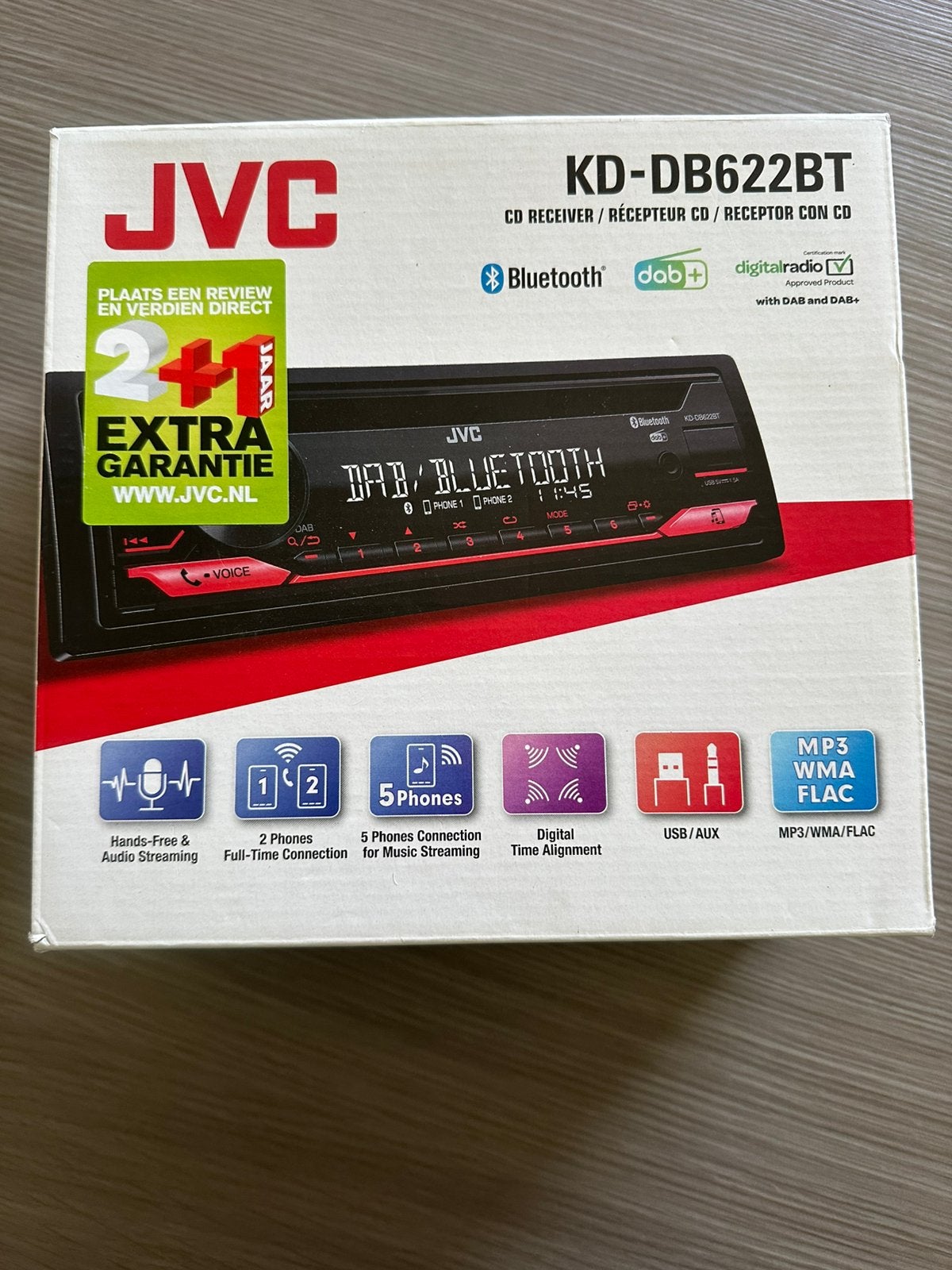 JVC DAB+ digitale radio, Ophalen of Verzenden, Zo goed als nieuw