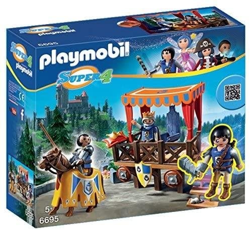 PLAYMOBIL 6695 - Super 4 Tribune Royale, Enfants & Bébés, Enlèvement ou Envoi, Comme neuf, Kit complet, Autres types