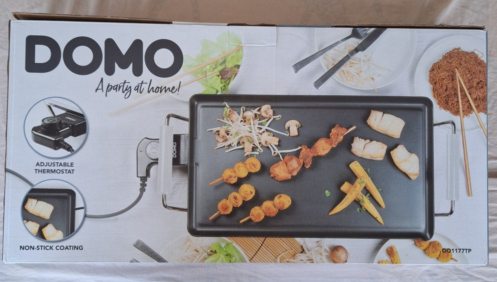 Tepanyaki plaat, Elektronische apparatuur, Grillplaten, Ophalen, Nieuw