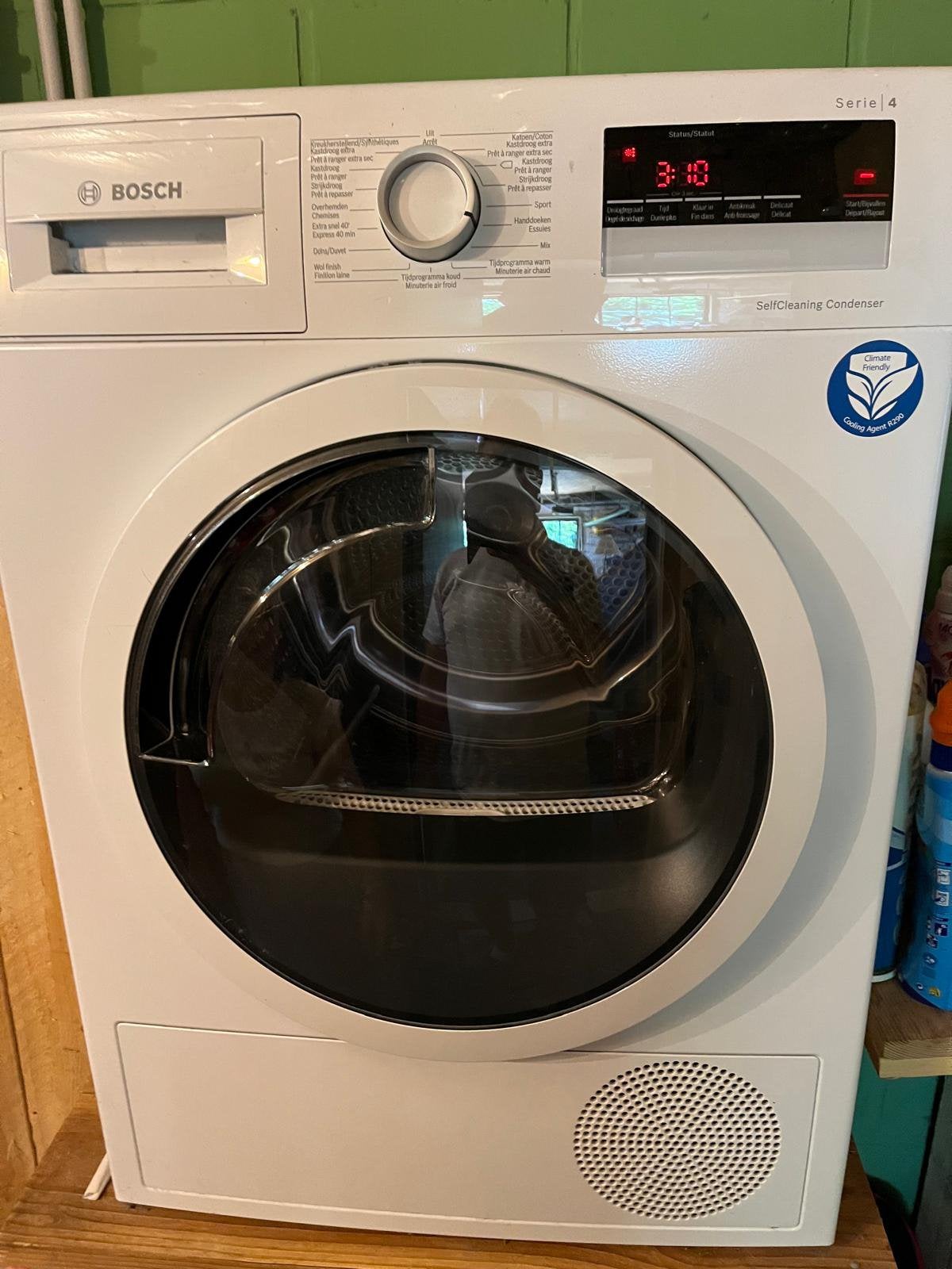 Droogkast bosch, Elektronische apparatuur, Droogkasten, Ophalen, Gebruikt, 8 tot 10 kg, Energieklasse A of zuiniger