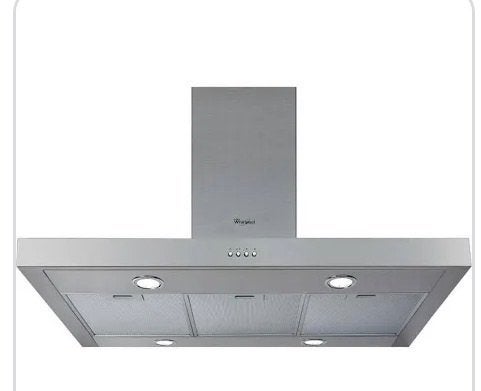 Whirlpool dampkap WIB 93 LM X, Hotte pour îlot, Enlèvement, Utilisé, Recyclage
