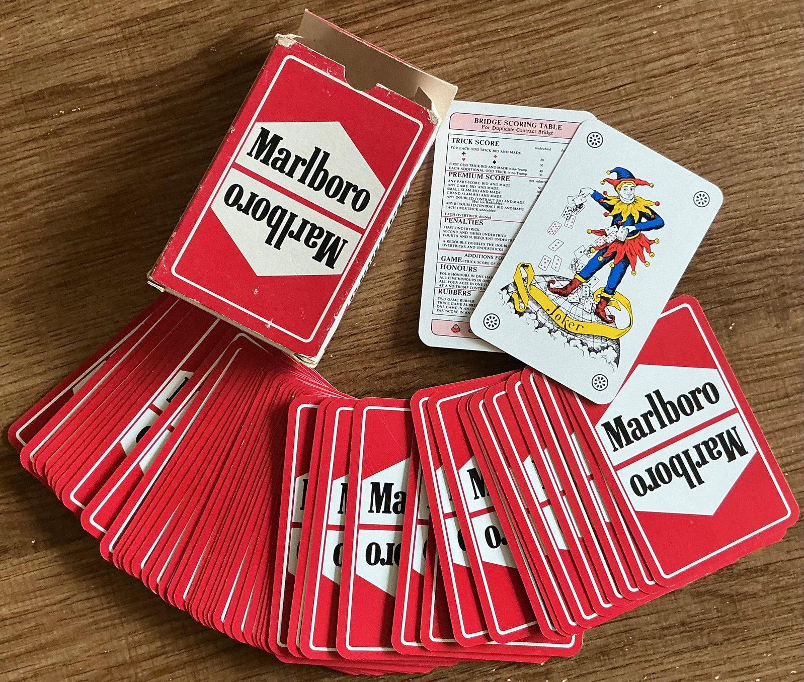 Kaartspel MARLBORO, Ophalen of Verzenden, Zo goed als nieuw, Speelkaart(en)
