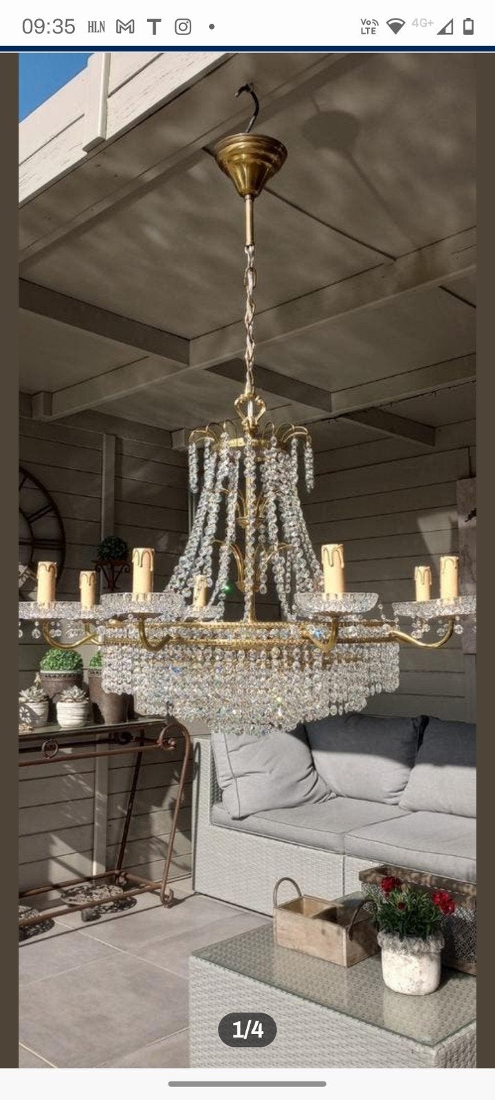 luster, Antiek en Kunst, Curiosa en Brocante, Ophalen