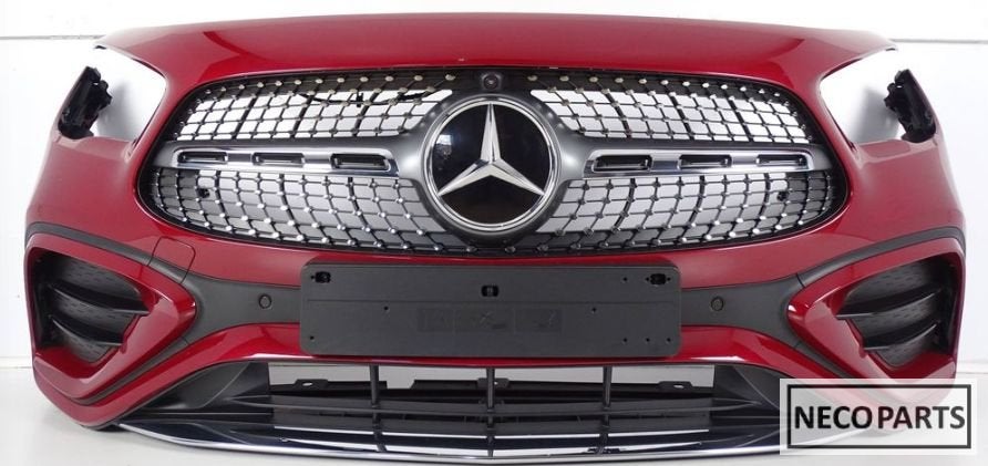 MERCEDES GLA H247 VOORBUMPER ORIGINEEL ALLES LEVERBAAR!!!, Gebruikt, -, Voor, Ophalen of Verzenden