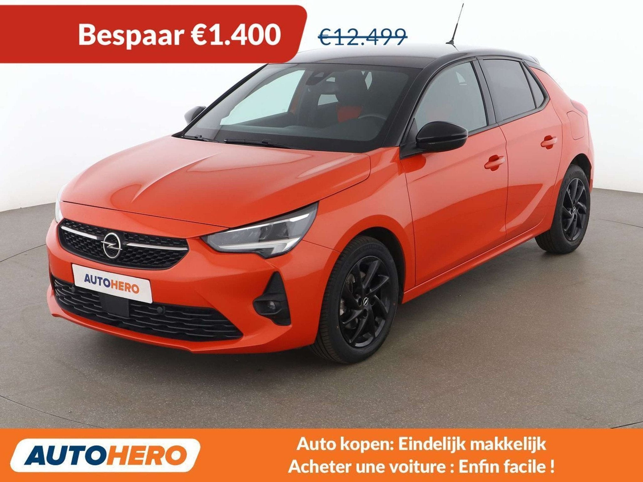 Opel Corsa 1.2 Turbo GS Line (bj 2021), Auto's, Opel, Voorwielaandrijving, Stof, Gebruikt, 1165 kg