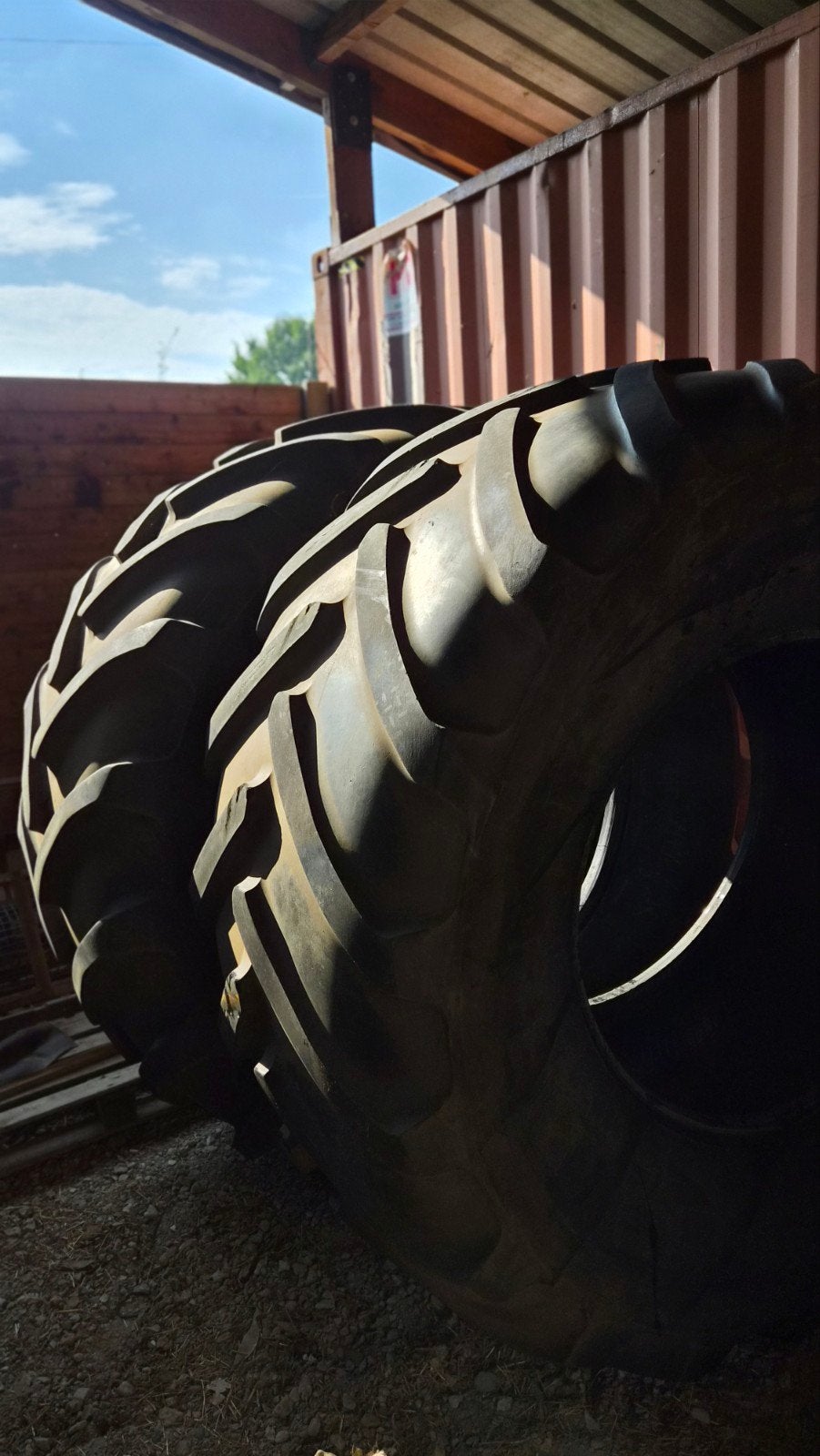Michelin MachXBib 800/70r38, Ophalen