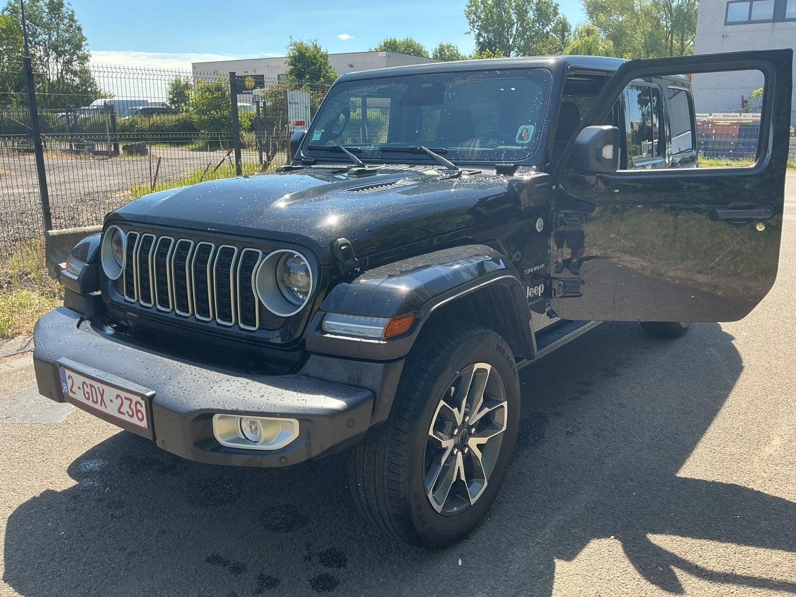 Jeep wrangler plug-in hybrid en utilitaire, Auto's, Jeep, Automaat, Zwart, Leder, Wrangler