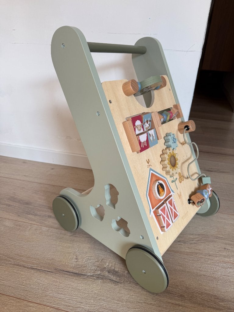 Loopwagen Little Dutch, Kinderen en Baby's, Ophalen, Zo goed als nieuw, Duw- of Trekspeelgoed