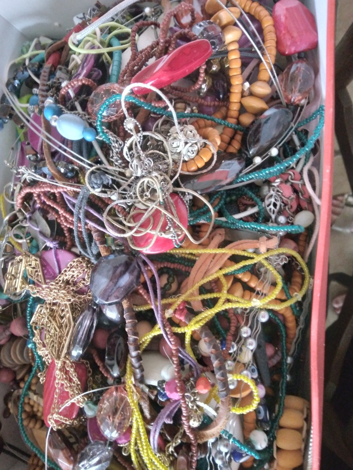 doos juwelen, Ophalen