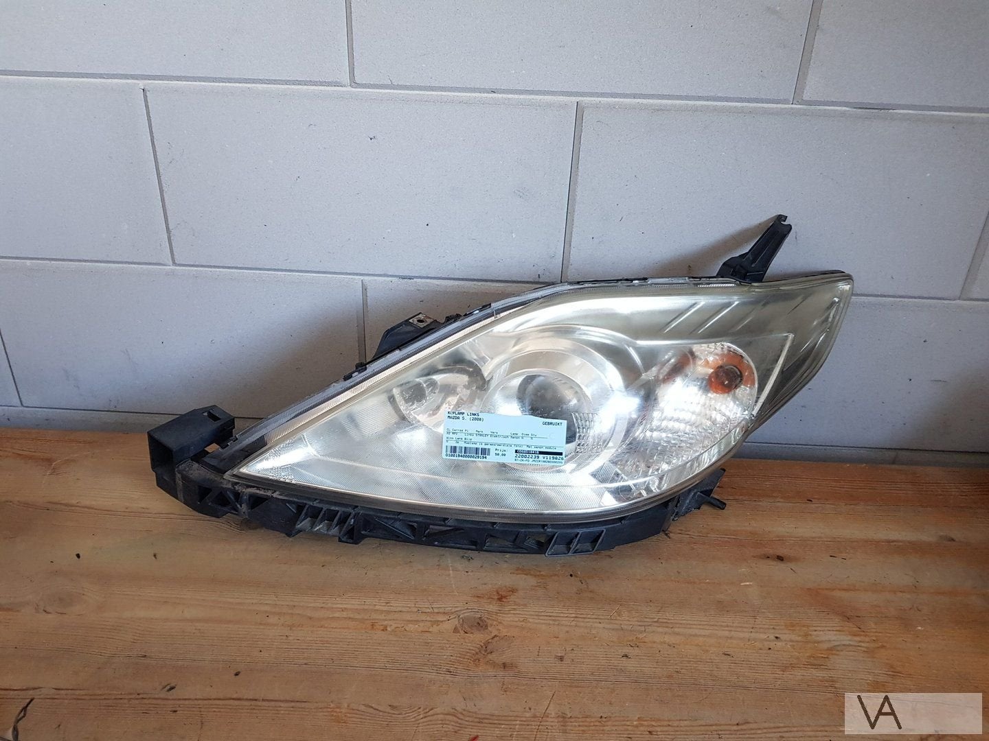 Mazda 5 2008-2011 koplamp links xenon hersteld €150 compleet, -, Mazda, Utilisé, -