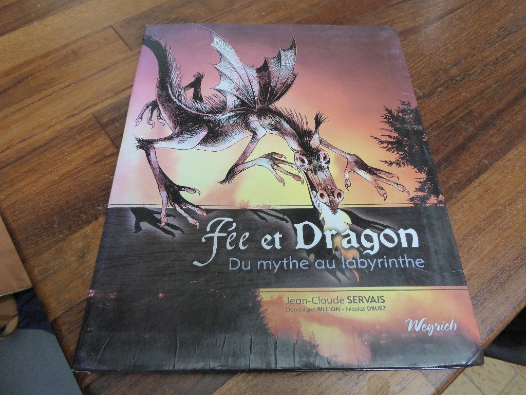 JEAN CLAUDE SERVAIS: FEE ET DRAGON, Enlèvement ou Envoi, Utilisé