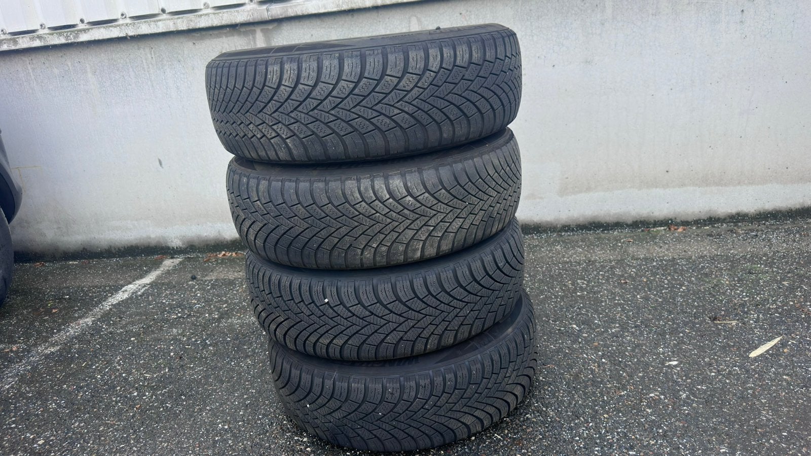 4 winterbanden 185/65R15, Neuf, 14 pouces, Pneus et Jantes, Pneus hiver