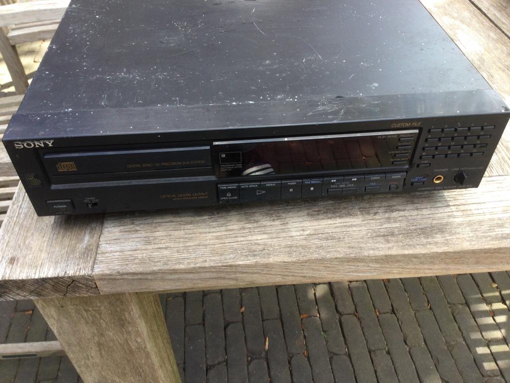 Lecteur CD Sony CDV 970, Enlèvement ou Envoi, Utilisé