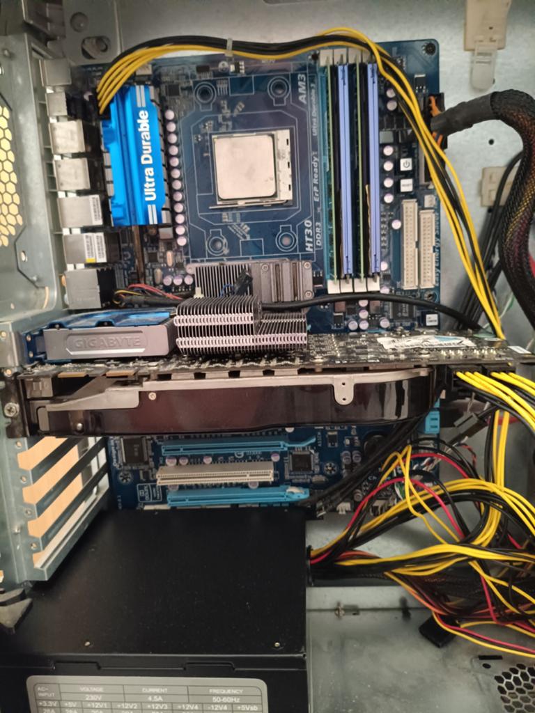 Matériel informatique boîtier CM + RAM+ Alim, Informatique & Logiciels, Cartes mères, Enlèvement, AMD, DDR3