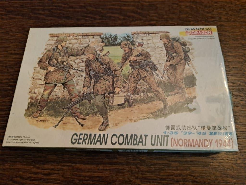 Maquette soldats allemands ww2 guerre shanghai dragon, Enlèvement ou Envoi