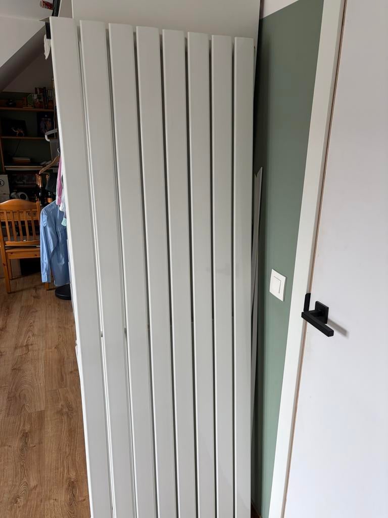 Verticale designradiator wit -Afm. H1800 x B610 - 2290 Watt, Ophalen, Radiator, Nieuw, 60 tot 150 cm