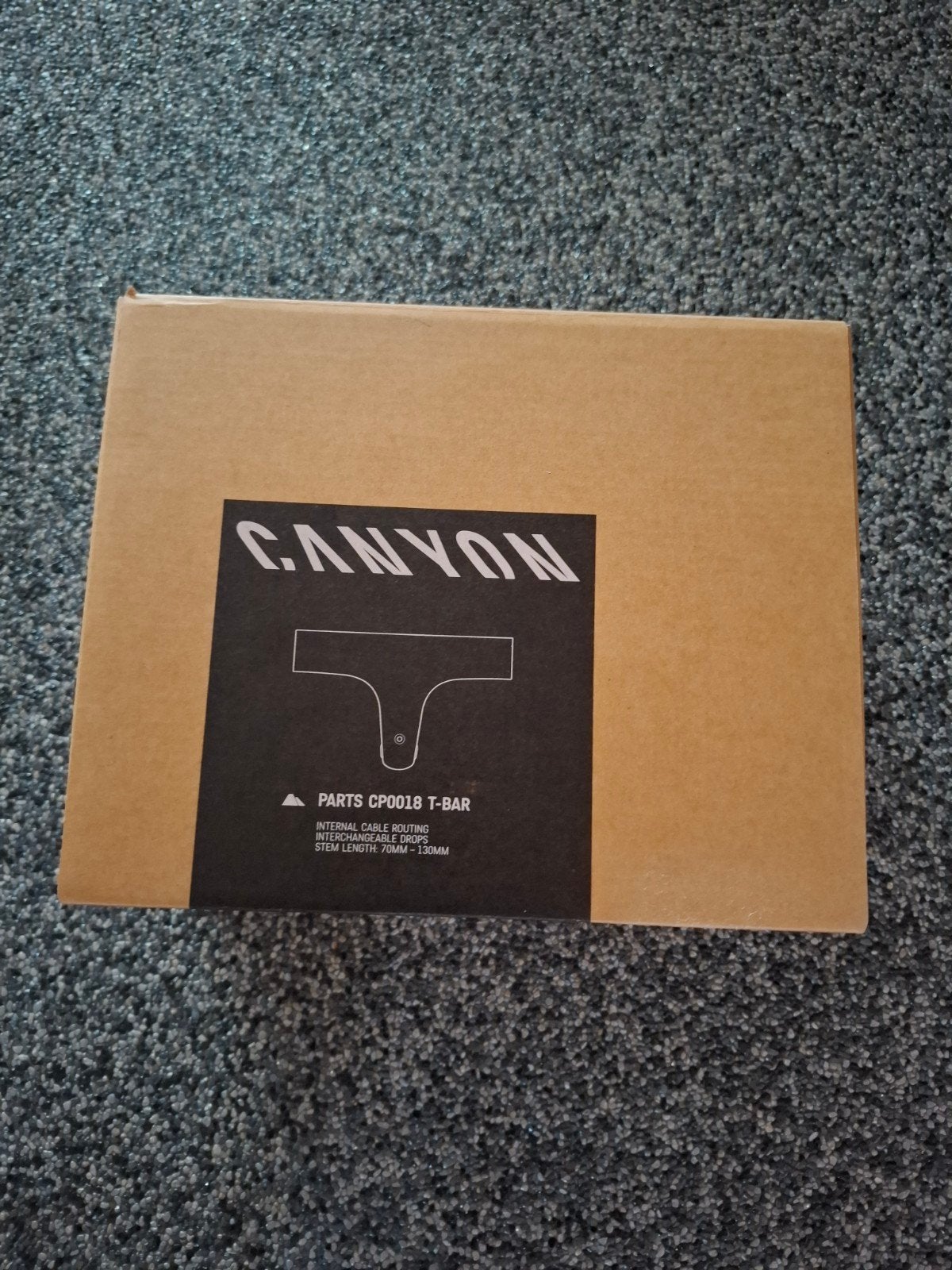 Canyon stuur cockpit CP0018 T-BAR 90MM nieuw, Enlèvement, Guidon