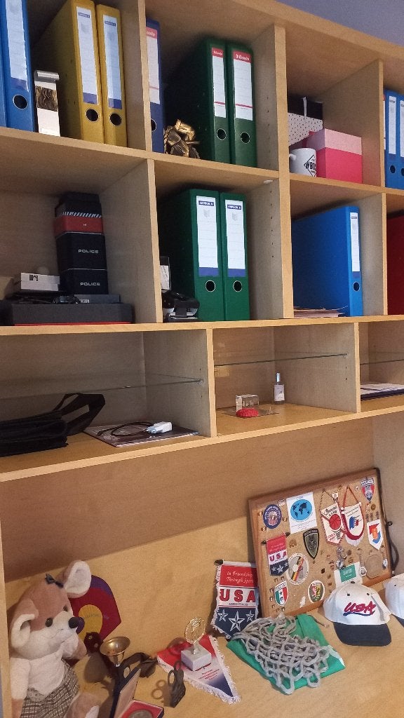 Boekenkast / tv kast, Ophalen, Gebruikt, 200 cm of meer, 150 tot 200 cm