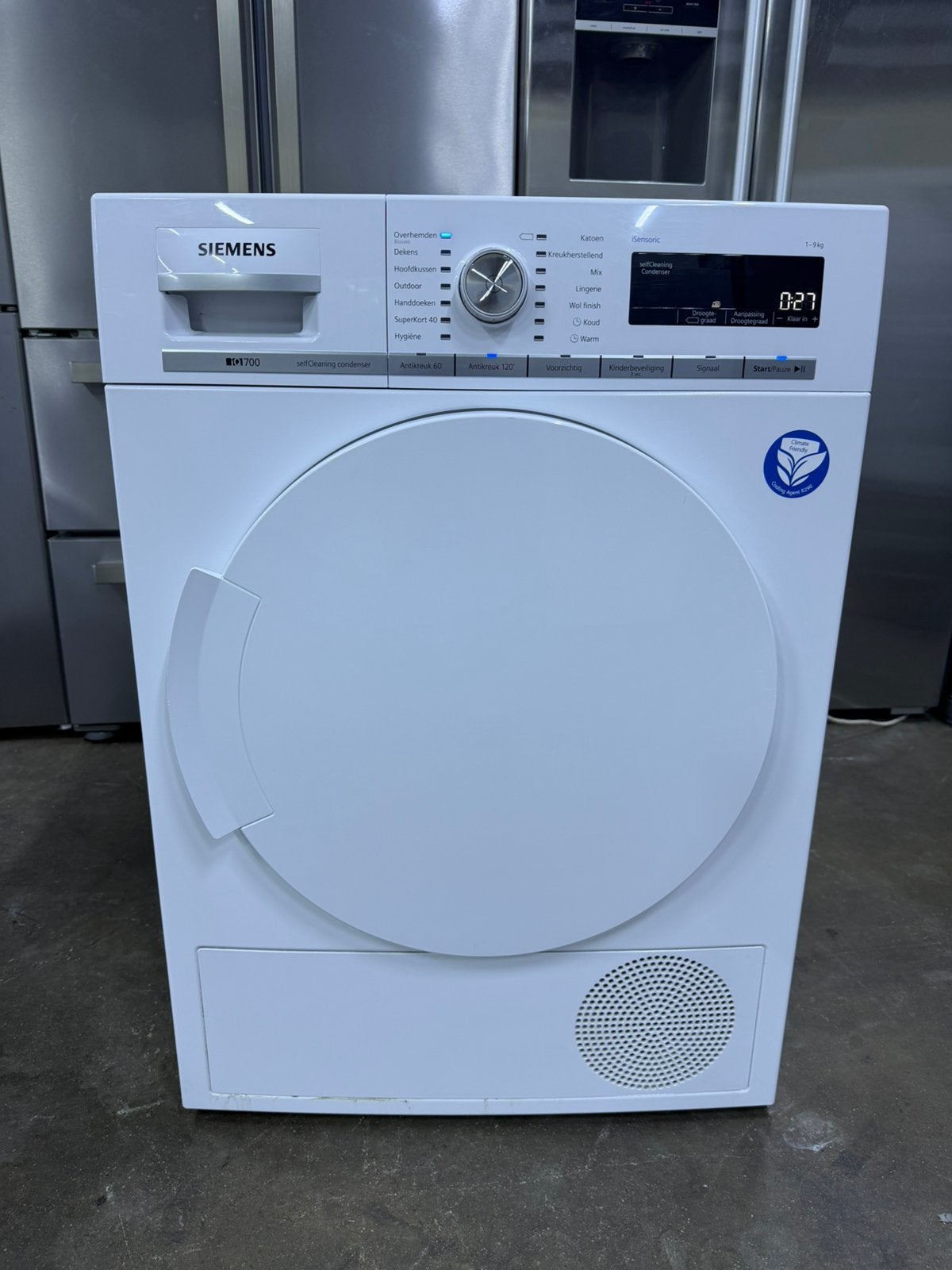 Droogkast Siemens A+++ 9 Kg met GARANTIE, Elektronische apparatuur, Ophalen of Verzenden, Zo goed als nieuw, Condens