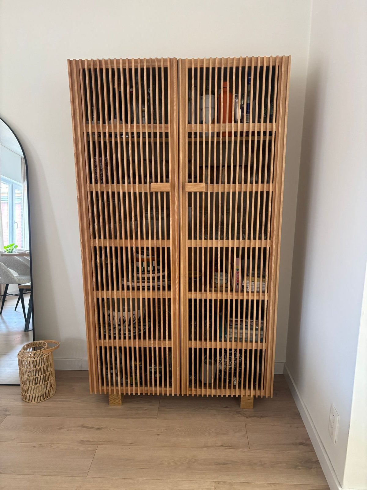 dressoir met houten latjesfront – Kwantum, Maison & Meubles, Enlèvement