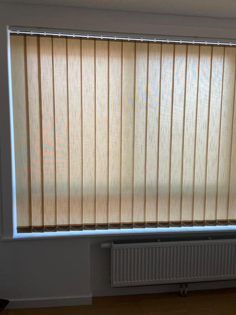 Lamellen in stof, Ophalen, Zo goed als nieuw
