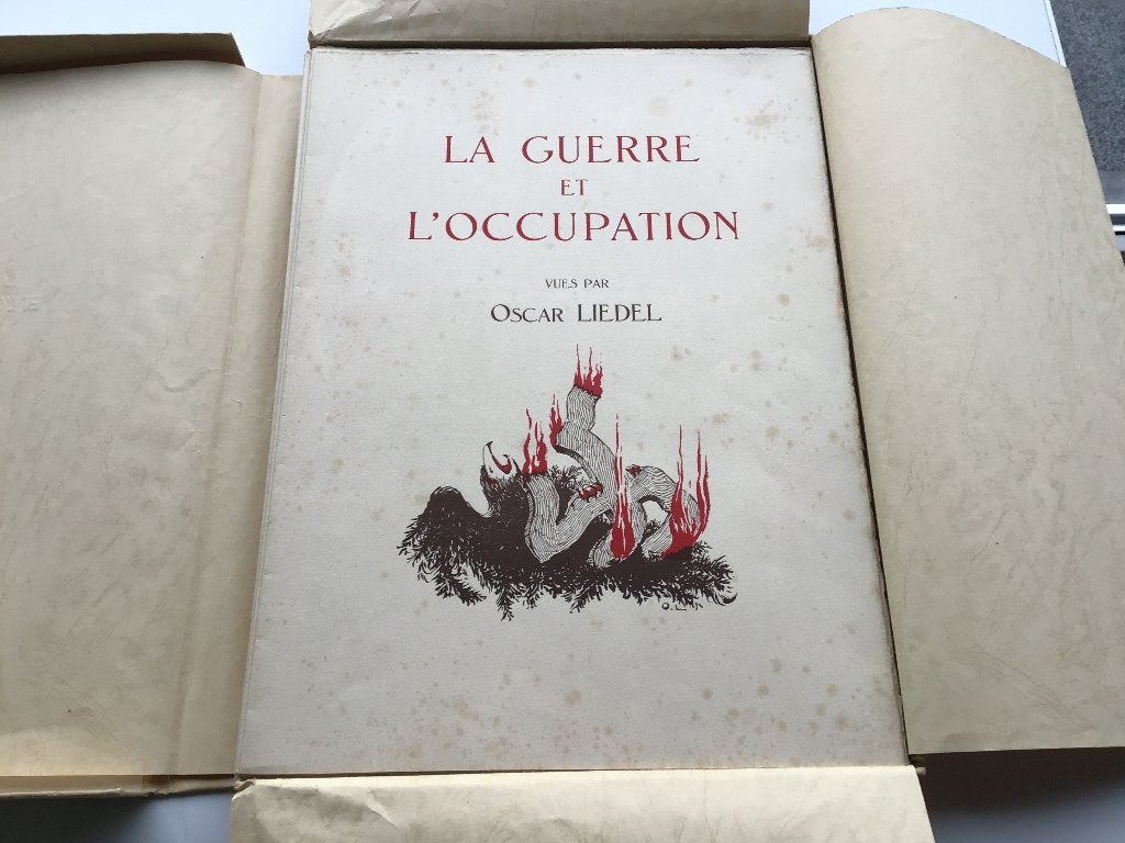 La guerre et l'occupation vues par Oscar Liedel, Enlèvement ou Envoi, Comme neuf