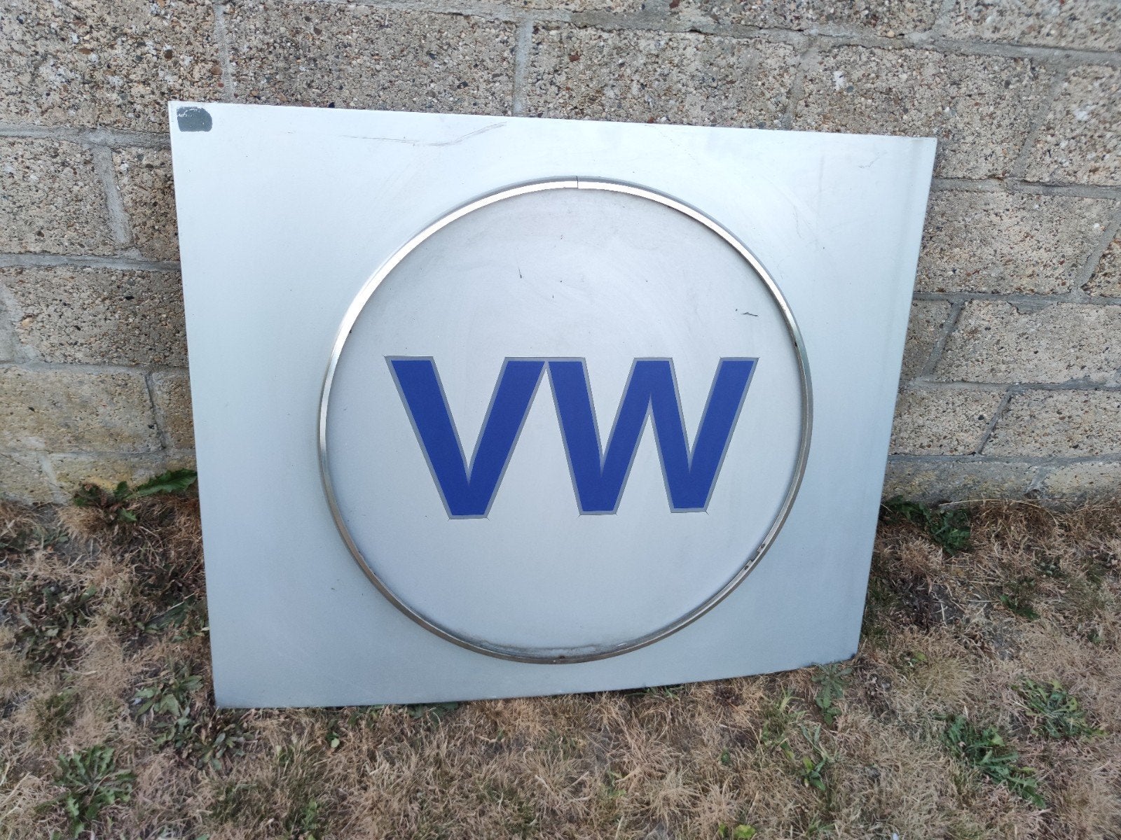 Volkswagen reclame bord lichtbak, Ophalen, Lichtbak of (neon) lamp