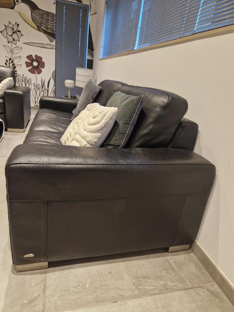 Divans en cuir Italsofa, Autres dimensions, Banc droit, Comme neuf, Enlèvement
