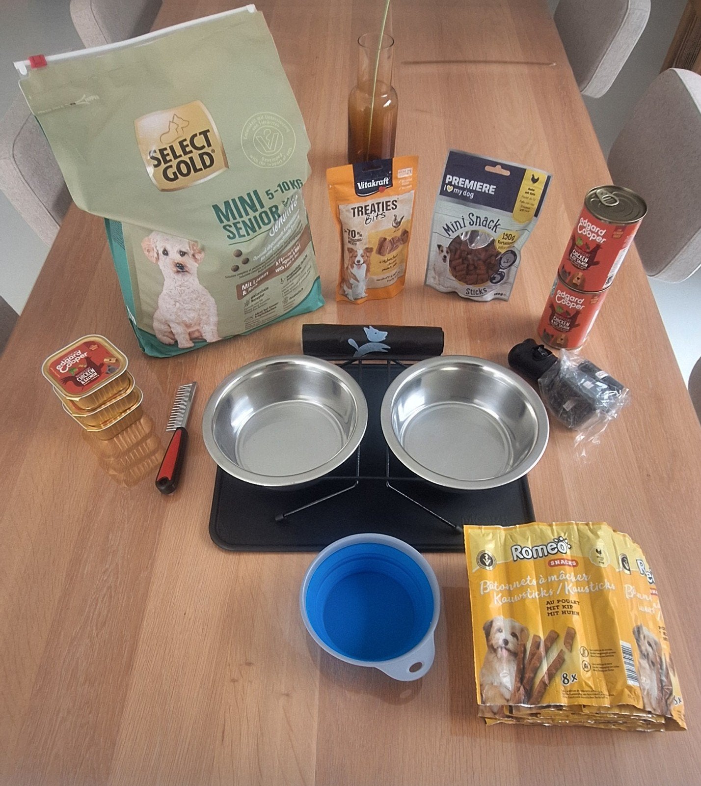 bol de nourriture pour chien, tapis, bol à boire, nourriture, Enlèvement ou Envoi, Neuf