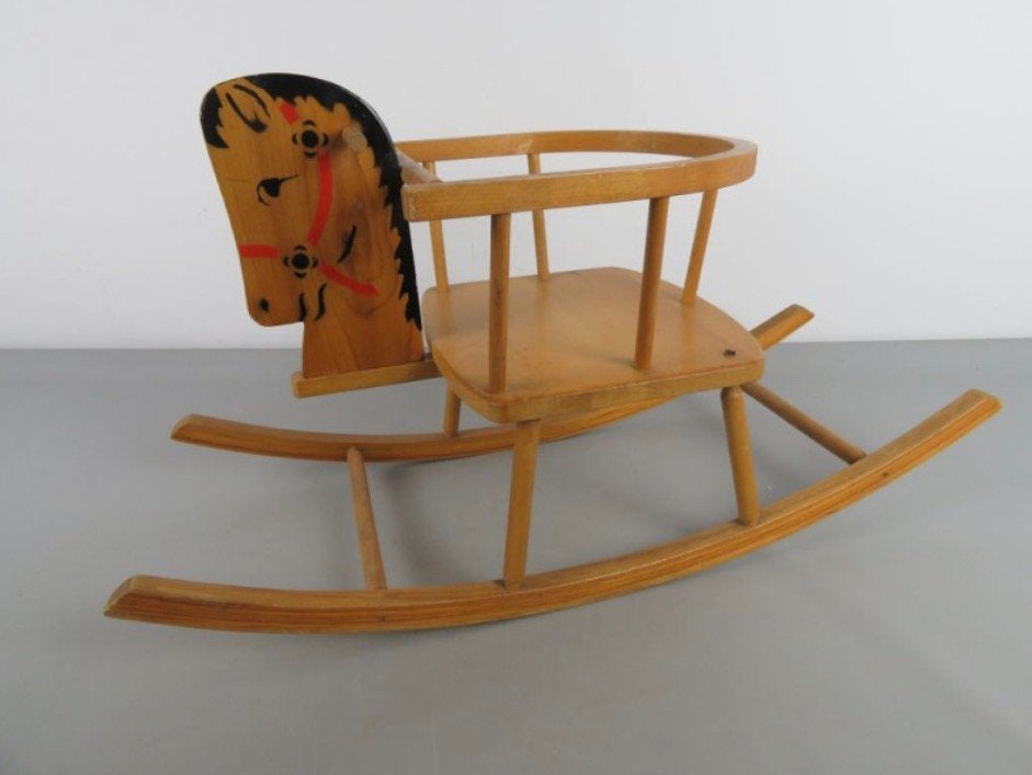 Houten Hobbelpaard, Ophalen, Gebruikt
