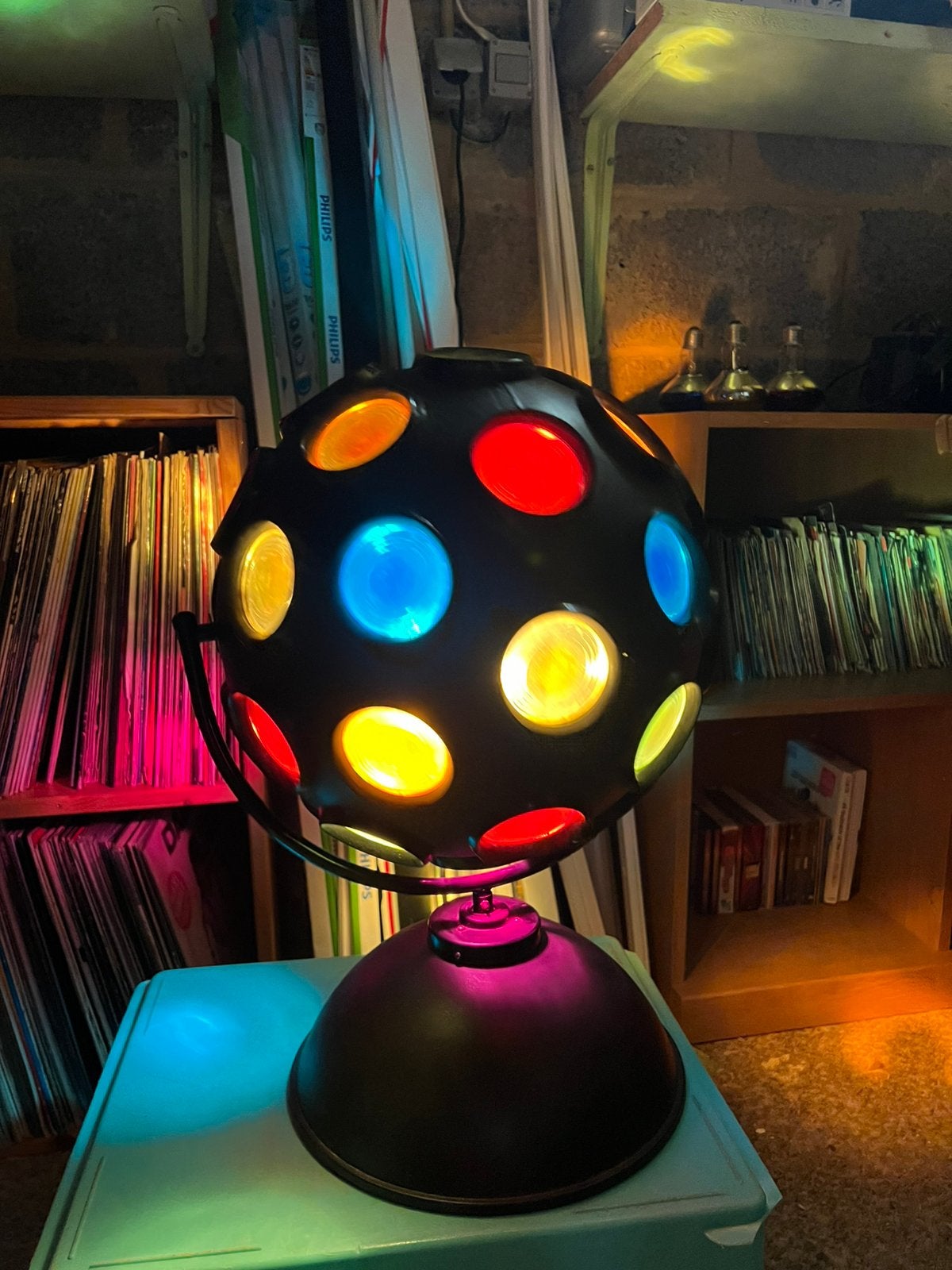 Disco verlichting, Muziek en Instrumenten, Ophalen, Zo goed als nieuw