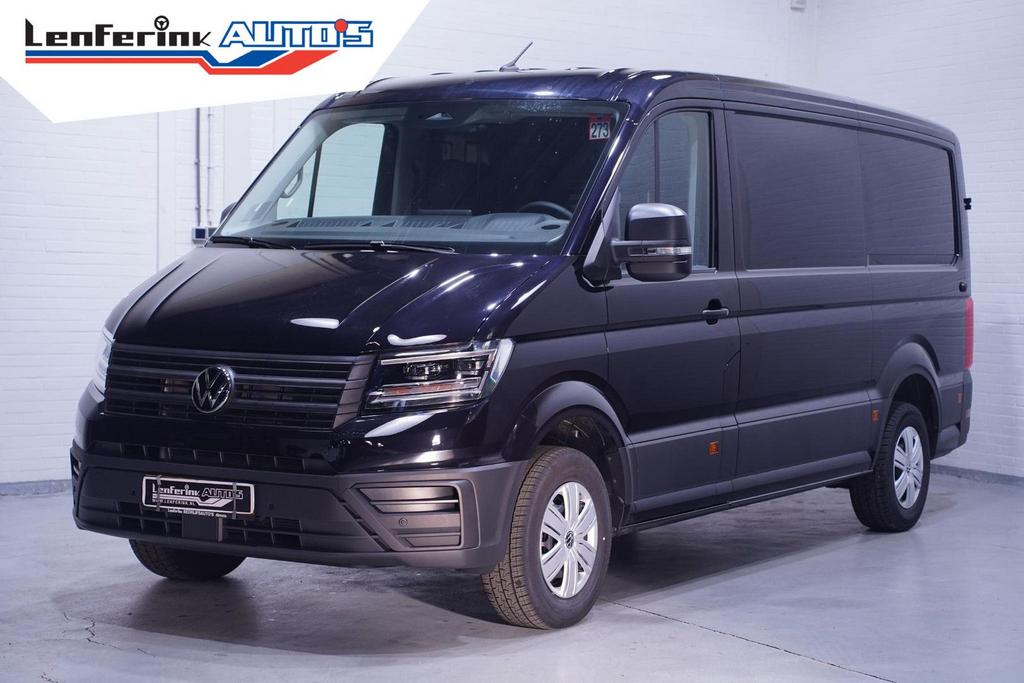 Volkswagen Crafter 2.0 TDI 140 pk DSG Aut. L3H2 nwe Model, N, Automaat, Parkeersensor, Zwart, Bedrijf