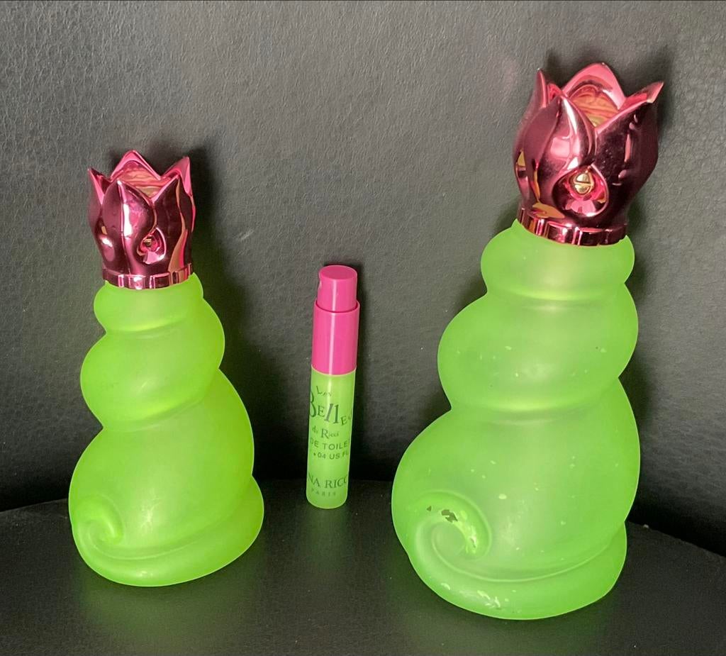 Flacons vides …. Nina Ricci, L’air du temps, Les belles……., Ophalen