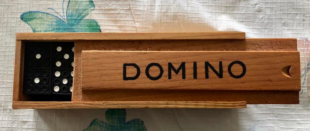 Domino spel, Ophalen, Zo goed als nieuw