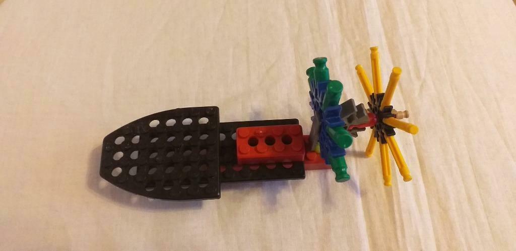 Jeu de construction Knex swamp boat, Enlèvement ou Envoi, Utilisé, Ensemble complet