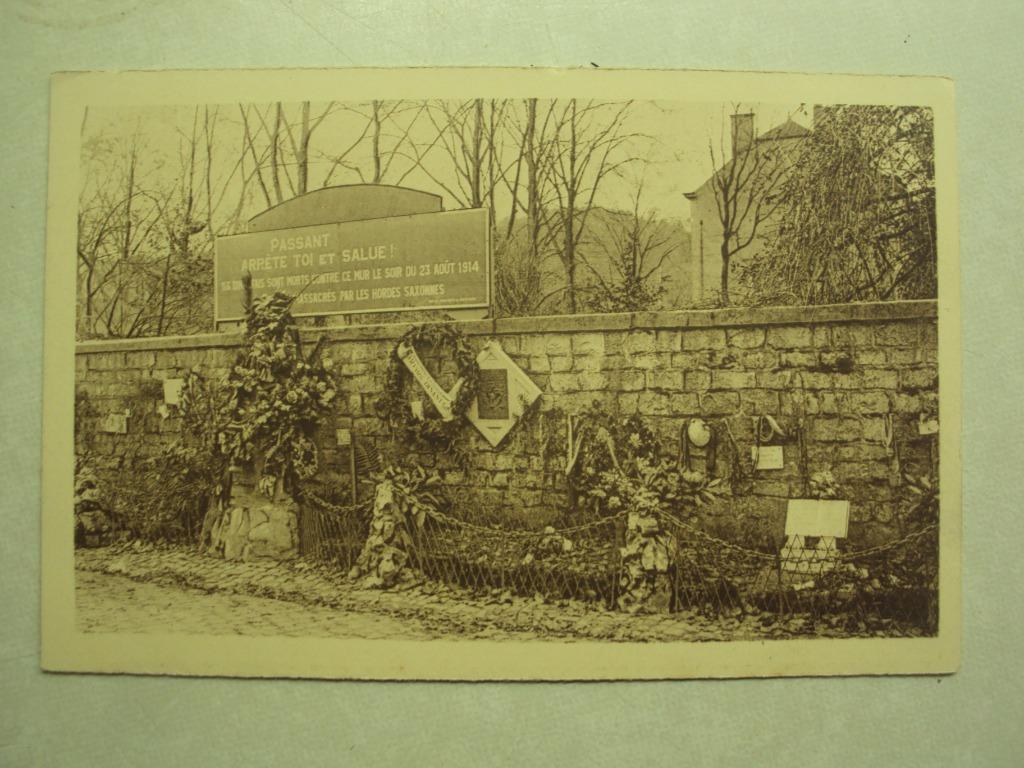53437 - DINANT - PLACE D'ALBEAU - MUR TSCHOFFEN - 2 FOTO'S, Envoi