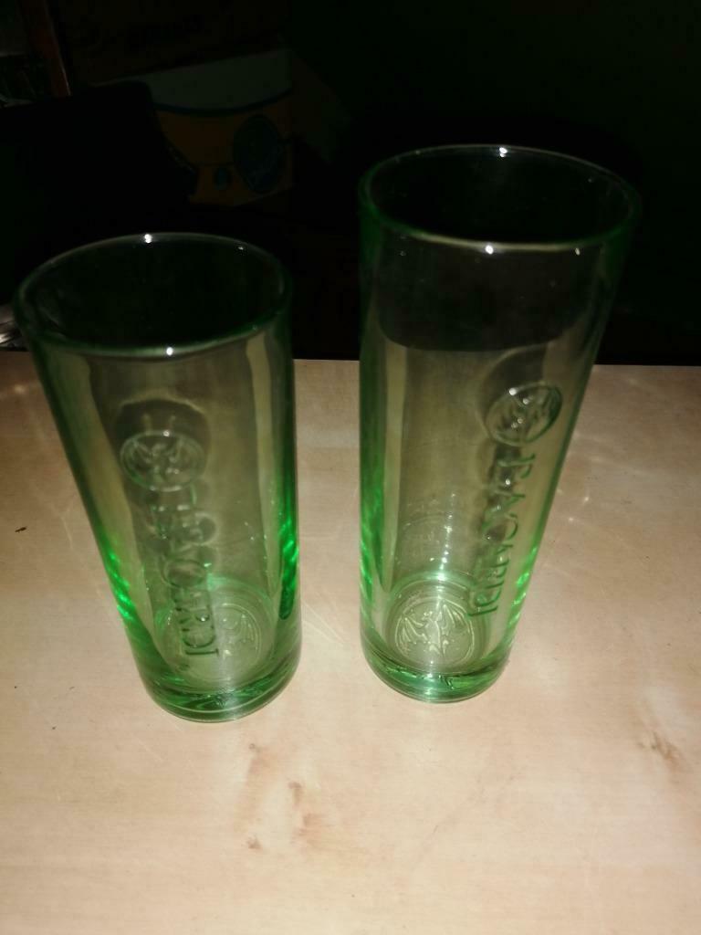 Glazen Bacardi, Verzenden, Gebruikt