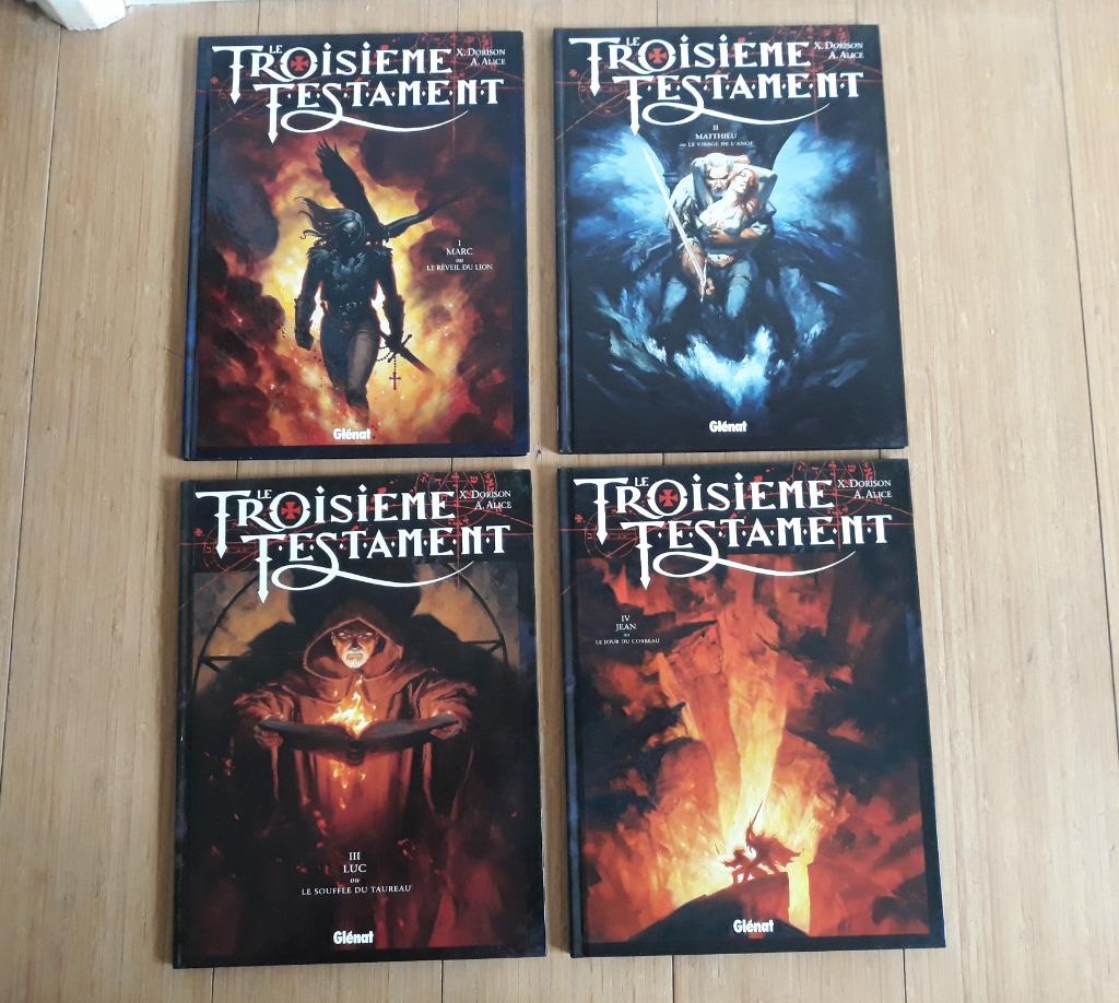 LE TROISIEME TESTAMENT- Série complète en EO  (4 albums), Livres, Enlèvement