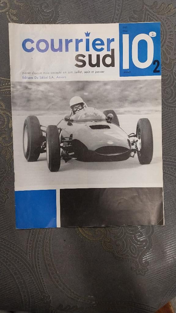 Magazine Courrier Sud 1965 / 1966, Verzamelen, Ophalen of Verzenden, 1960 tot 1980, Tijdschrift