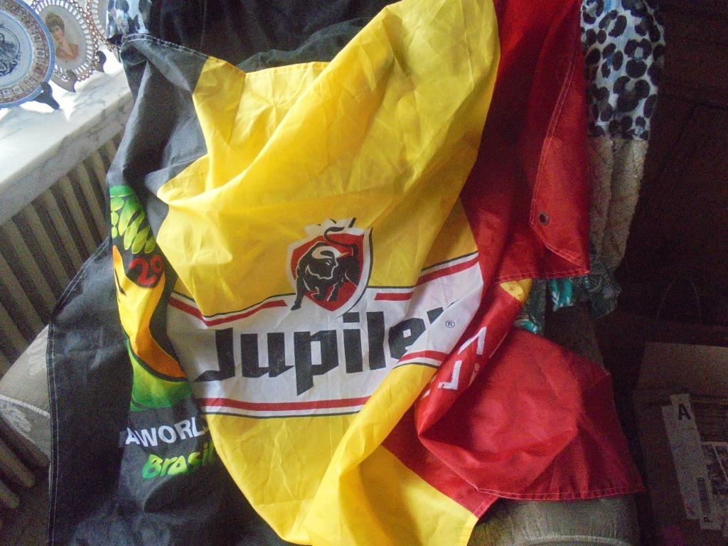 vlag Rode Duivels, Ophalen of Verzenden, Gebruikt, Overige typen