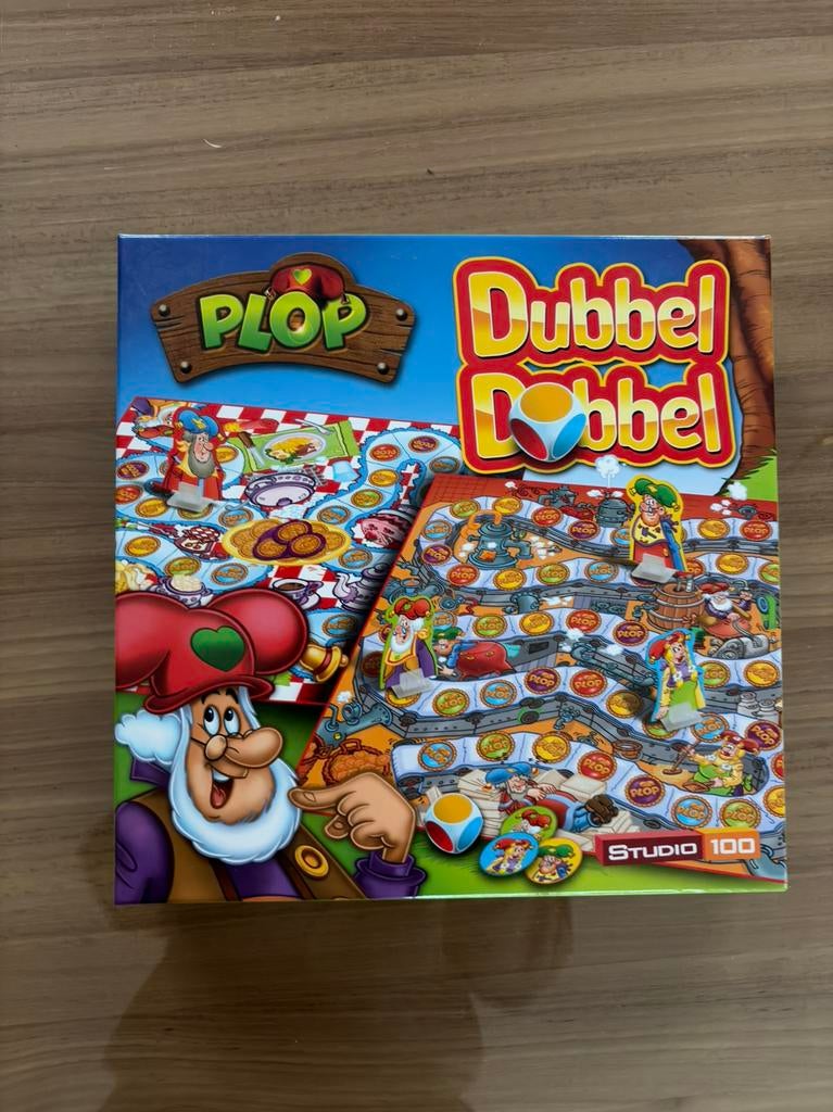 Plop Dubbel Dobbel (Studio 100, 2 tot 4 spelers), Een of twee spelers, Ophalen, Zo goed als nieuw