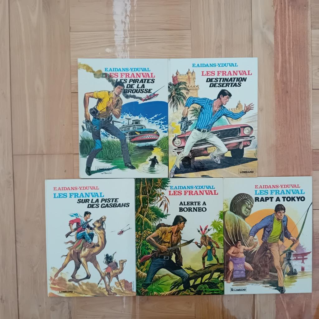 Les Franval T3 à 7 - 2ème édition 1981, Livres, BD, Enlèvement ou Envoi