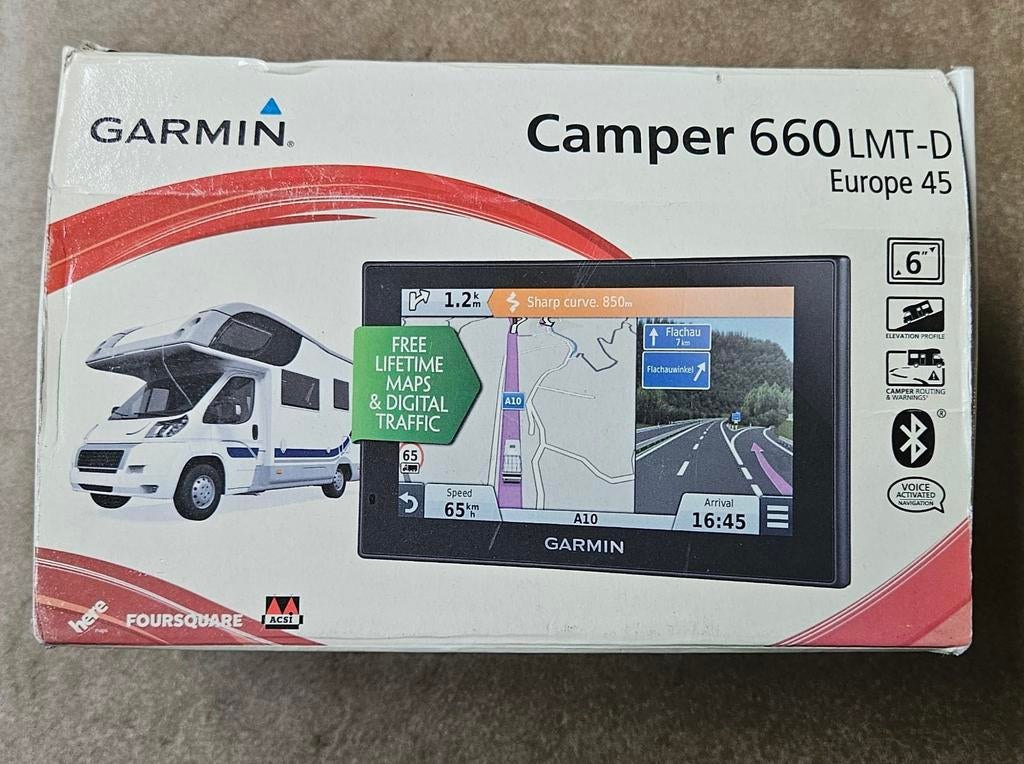 Garmin Camper 660 LMT-D, Autos : Divers, Navigation de voiture, Comme neuf, Enlèvement ou Envoi