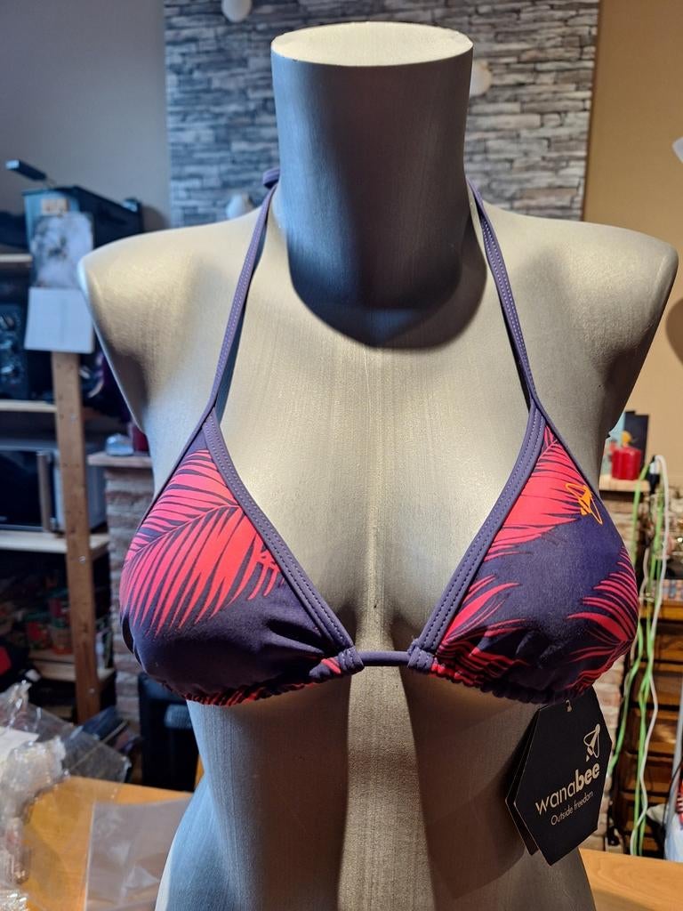 Wannabee,bikinitopje,maat 36, Blauw, Ophalen of Verzenden, Bikini, Wannabee