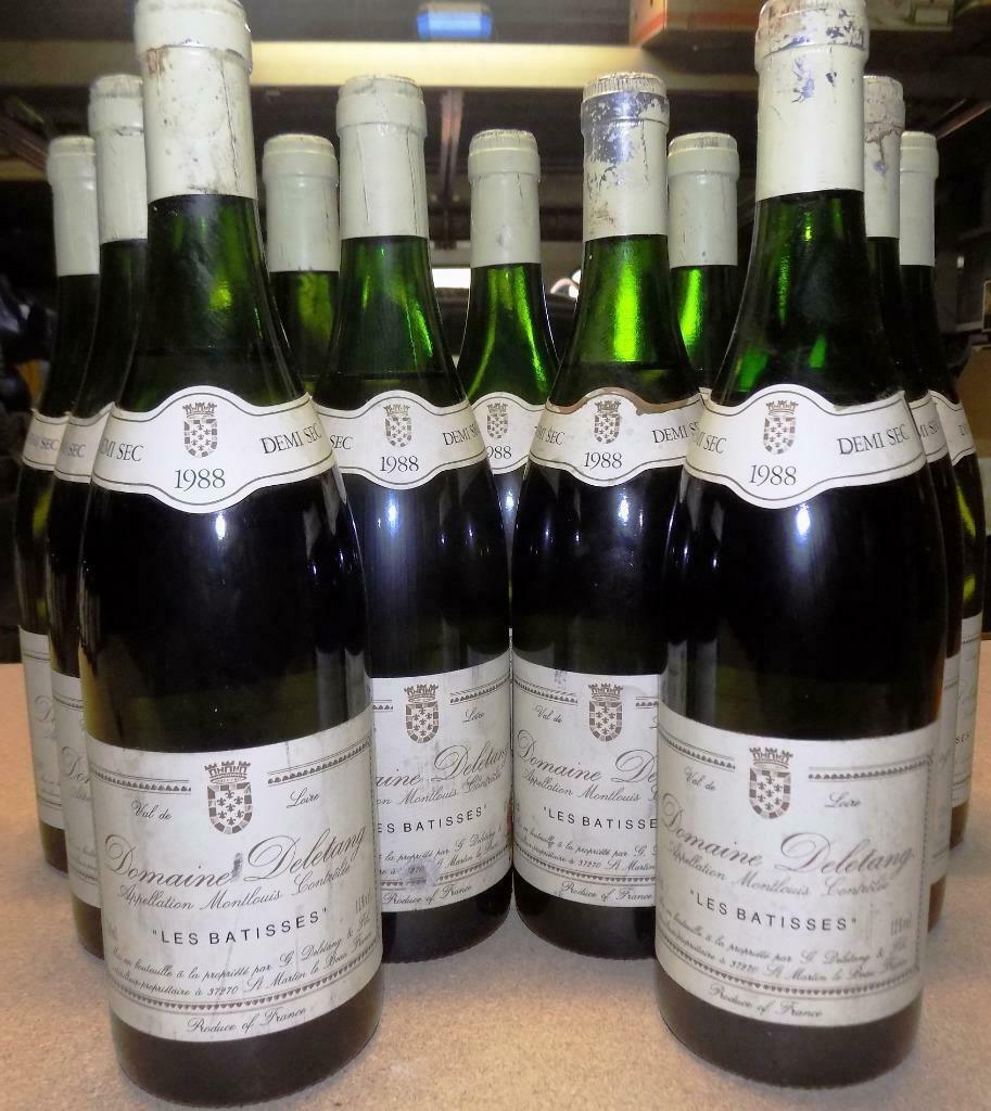 Montouis Les Batisses - demi sec - 1988, Neuf, Pleine, Vin blanc, Enlèvement