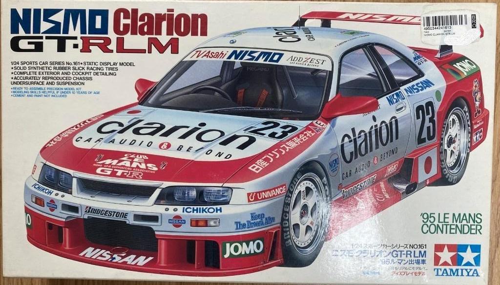 NISSAN Nismo Clarion GT-RLM Schaal 1:24, Ophalen of Verzenden, Nieuw, Auto, Tamiya