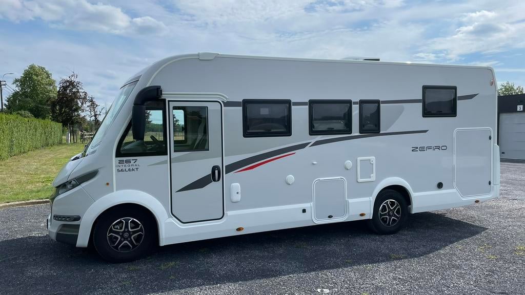 Quasi nieuwe mobilhome te koop (wegens aankoop appartement), Toilette à cassette, Fiat, Intégral, Automatique