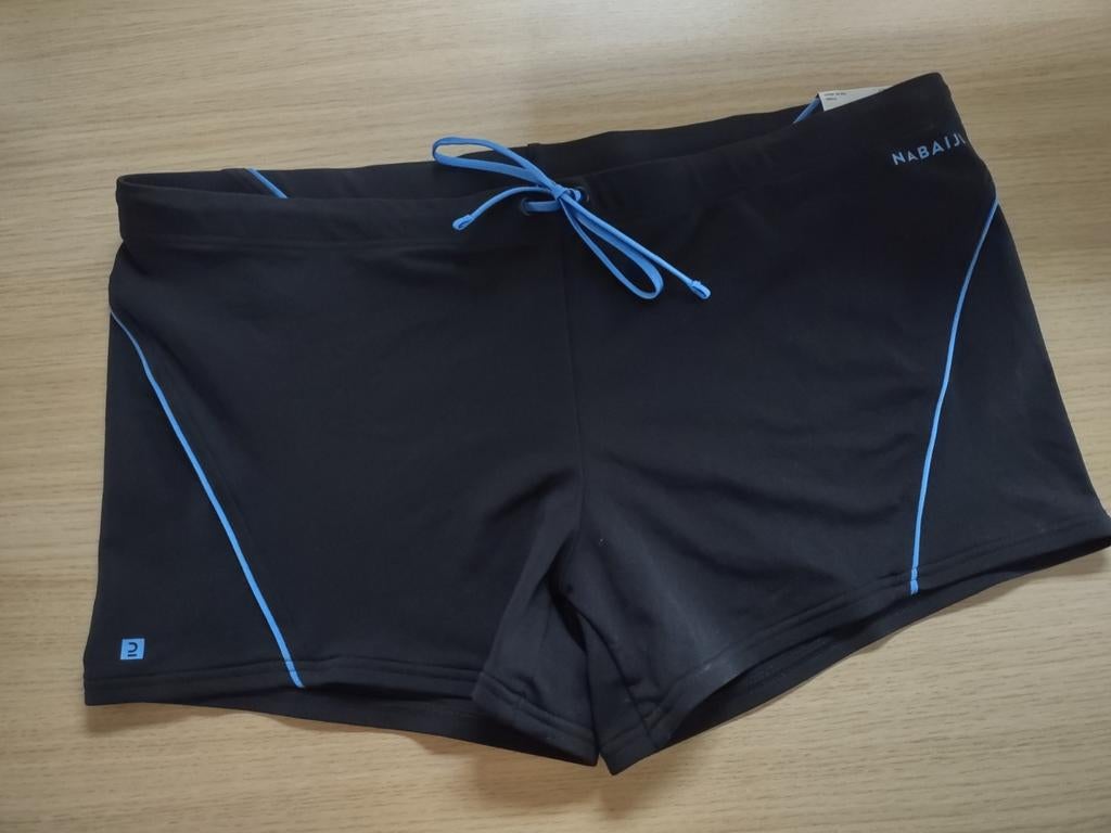Nieuwe zwemshort Nabaiji - maat 52, Kleding | Heren, Badmode en Zwemkleding, Ophalen, Maat 52/54 (L), Zwart, Decathlon