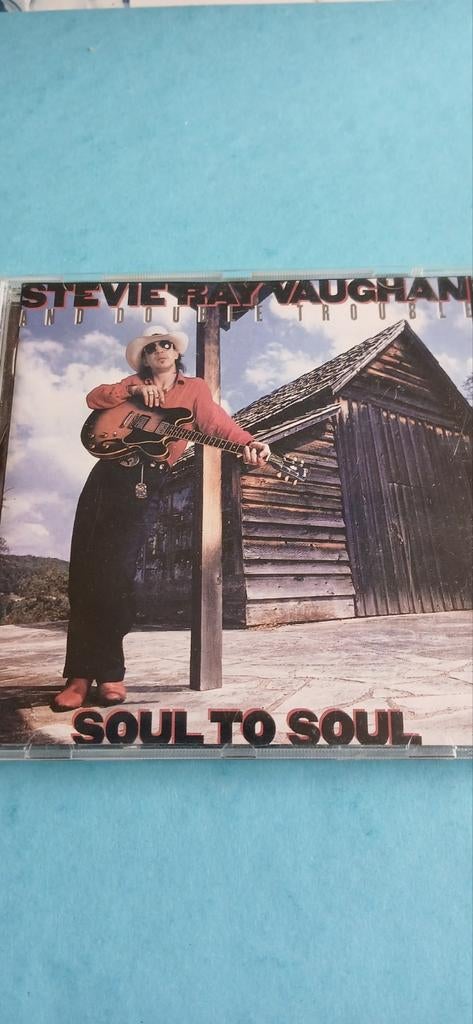 Cd  Stevie Ray Vaughan  - Soul to soul, Ophalen of Verzenden