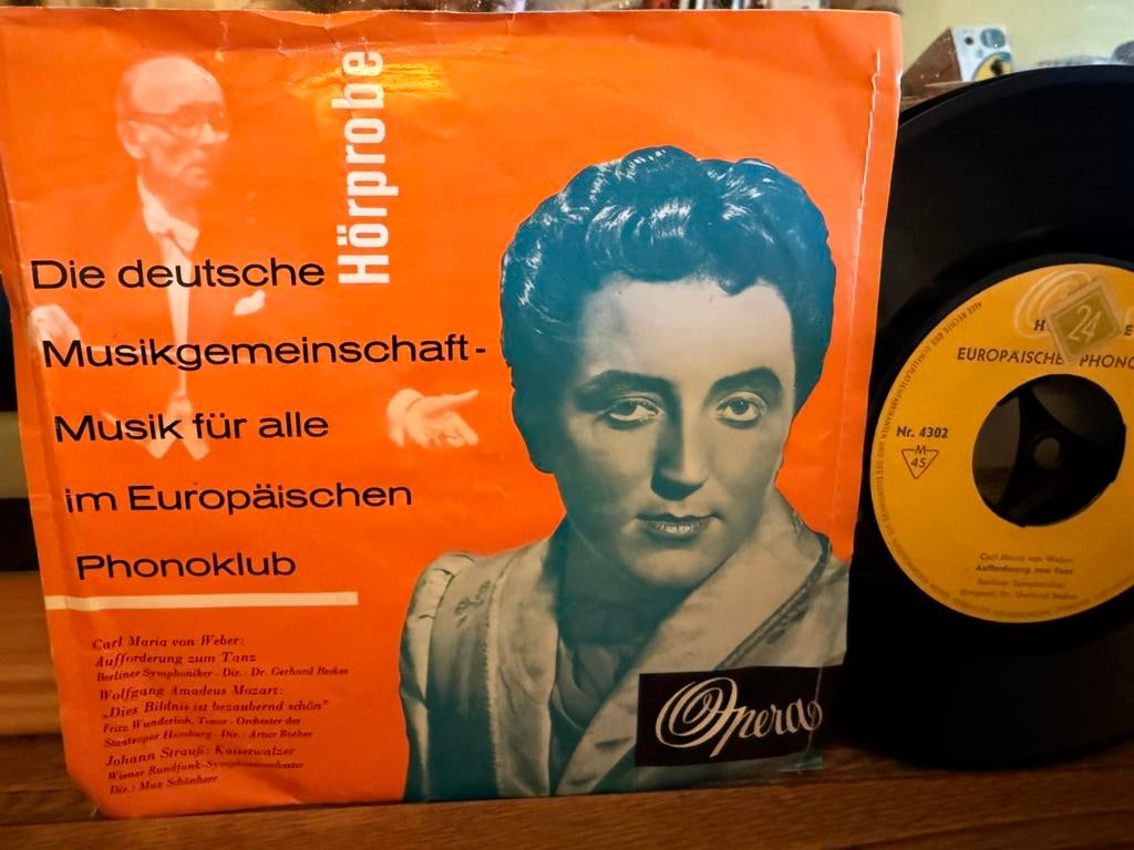 Aufforderung ZumTanz - Dies Bildnis Ist Bezaubernd Schon, Cd's en Dvd's, Vinyl Singles, Klassiek, 7 inch, Single, Ophalen of Verzenden